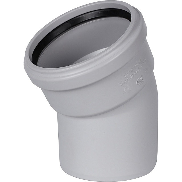 Отвод канализационный бесшумный STOUT D110х30°